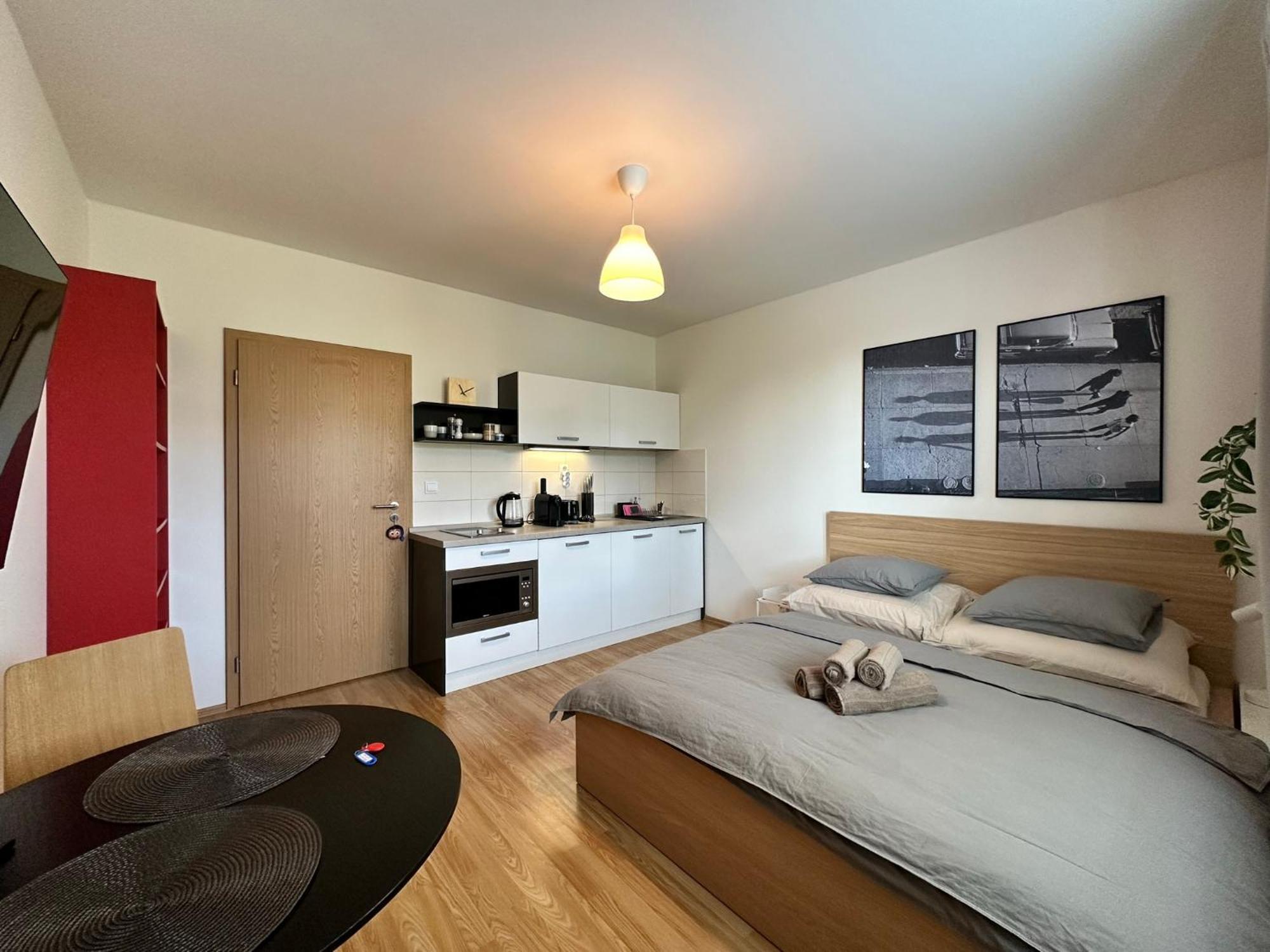 Cozy Studio Apartment In The Wider Center Bratislava Exterior photo